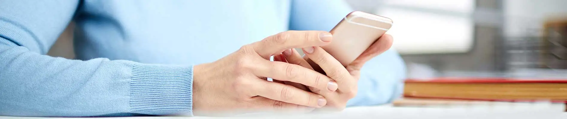 Woman using mobile for calling