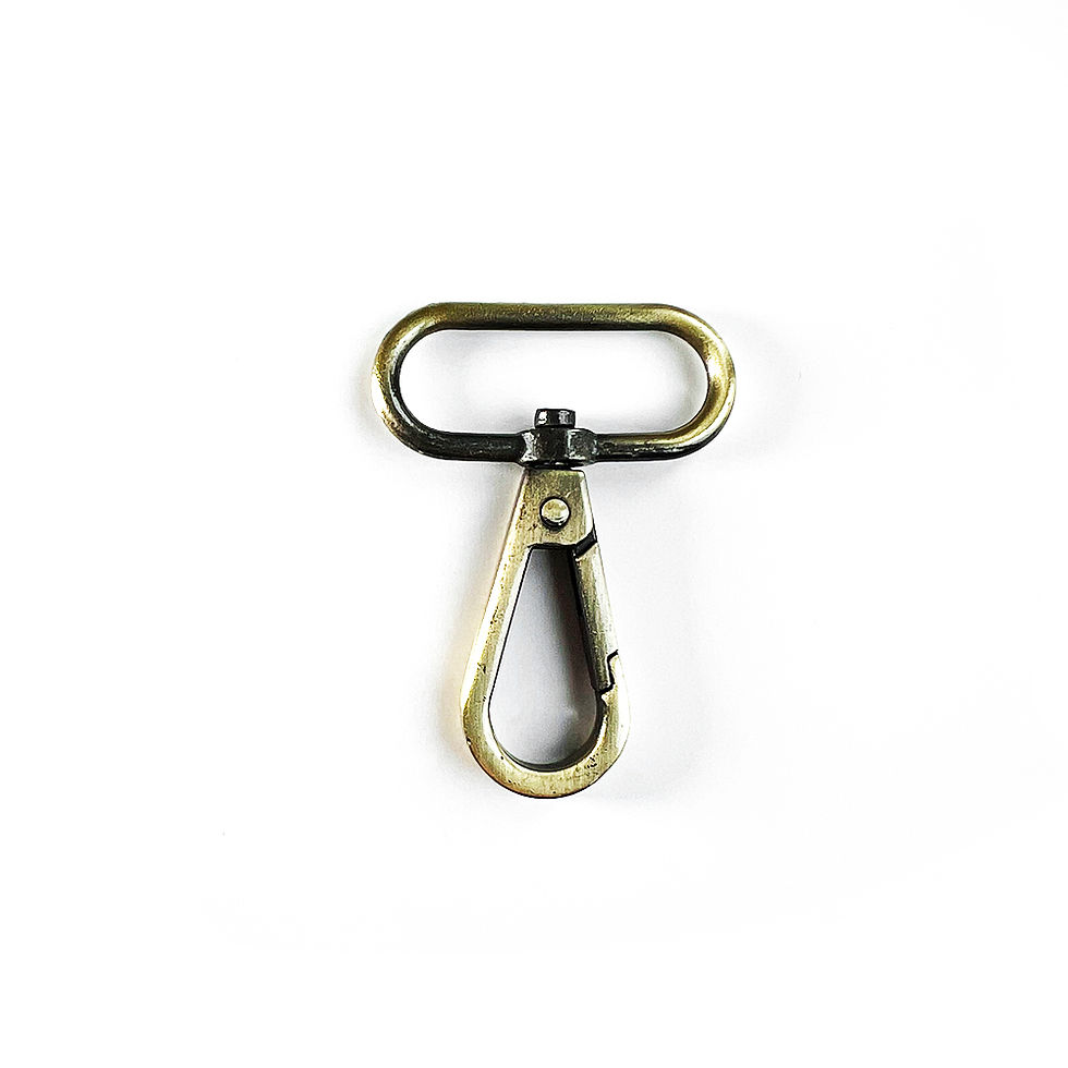 Thumbnail: Snap Hook BRUSHED ANTIQUE BRASS
