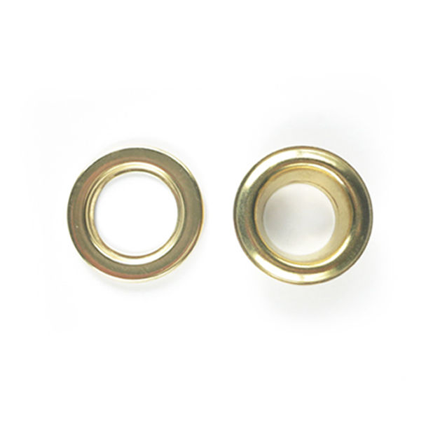 Thumbnail: Sail Eyelets and Rings Genuine Brass