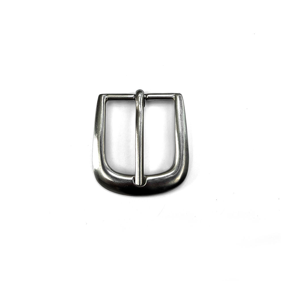 Thumbnail: Side Bar Buckle NICKLE PLATED