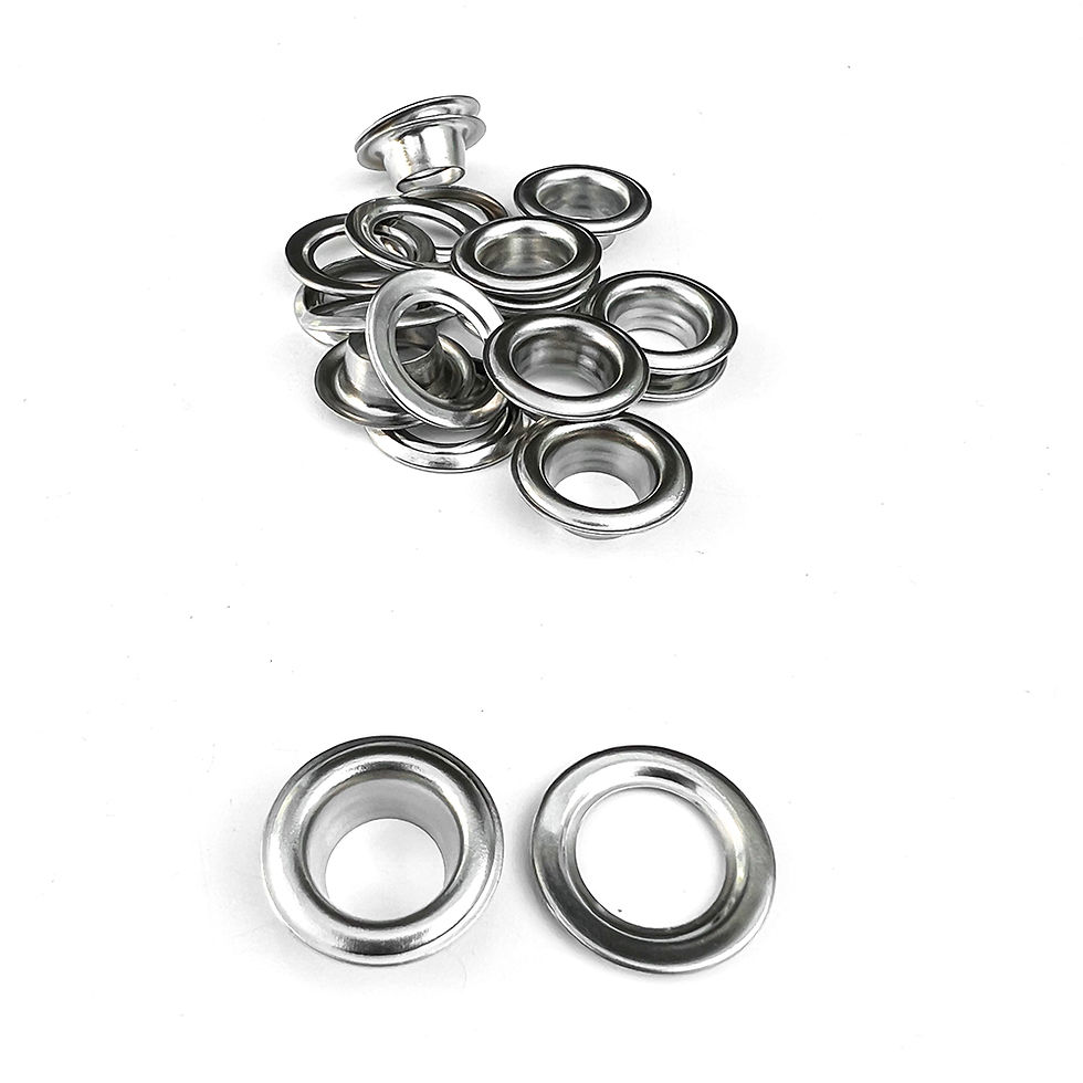 Thumbnail: Sail Eyelets and Rings Genuine Brass/ Nickel Plated