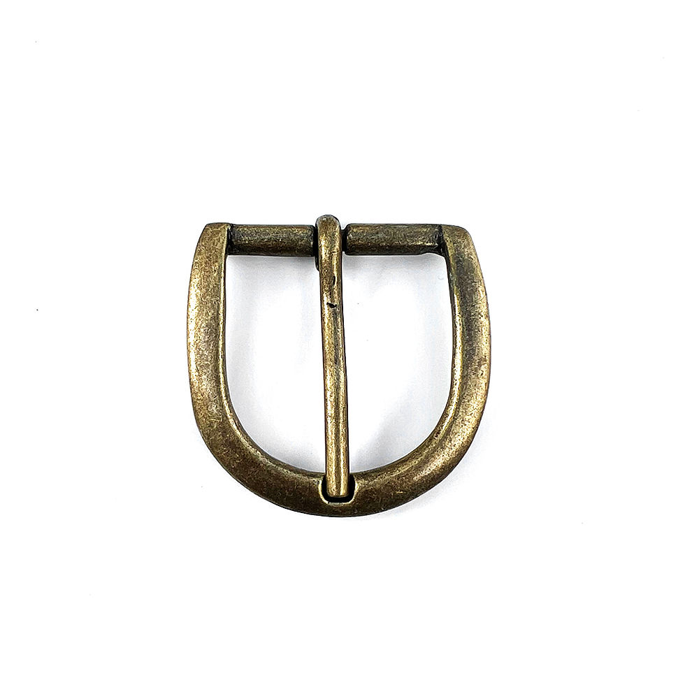 Thumbnail: Side Bar Buckle ANTIQUE BRASS