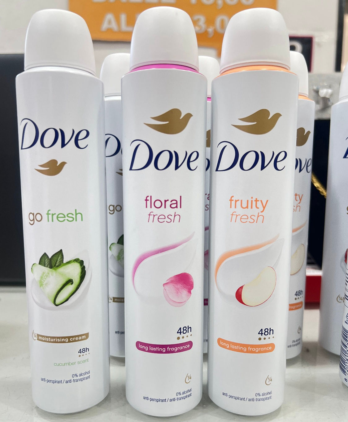 Deodoranti dove 