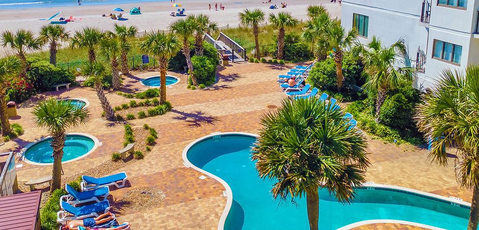 Sunny Pool Ocean front