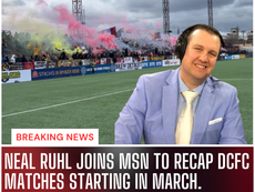 BREAKING: NEAL RUHL JOINS MSN TO RECAP DCFC MATCHES STARTING IN MARCH