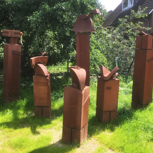 Songhak Ky Gruppe Cortenstahl