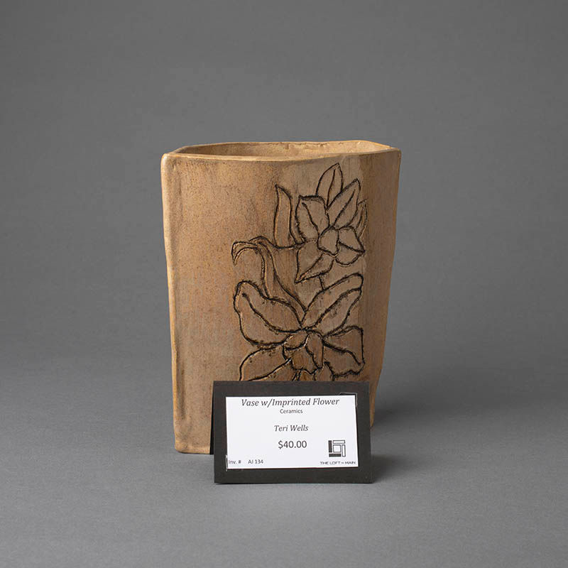 Thumbnail: Vase with Imprinted Flower