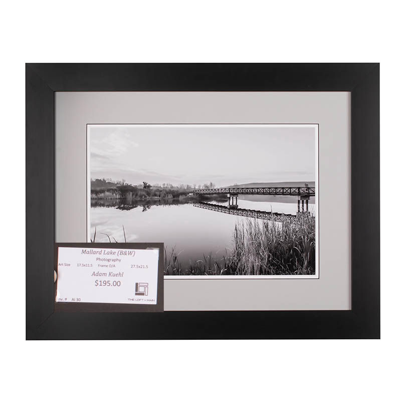 Thumbnail: Mallard Lake (B&W)