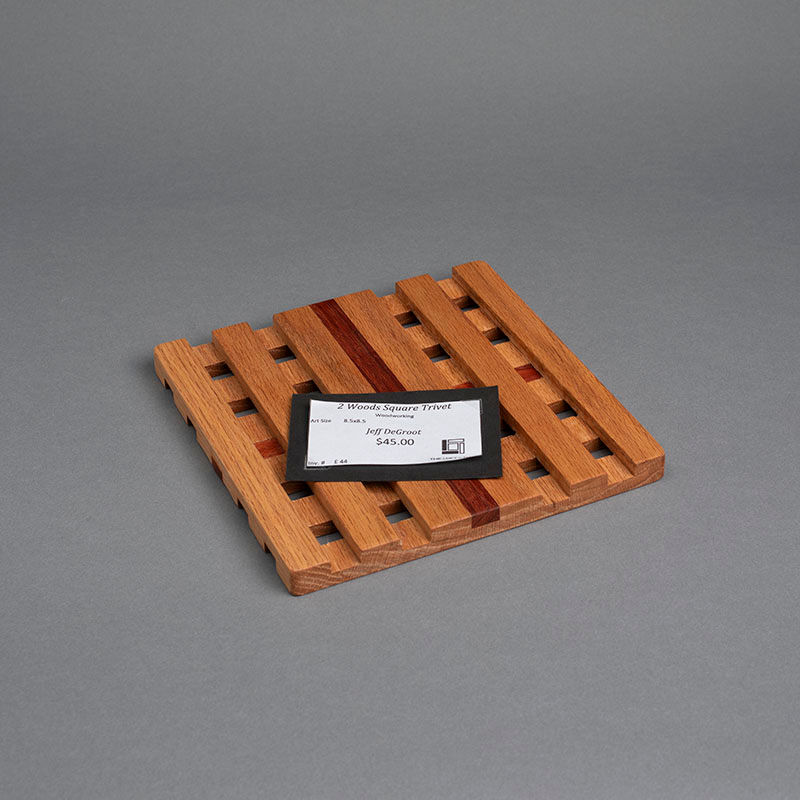Thumbnail: 2 Wood Square Trivet