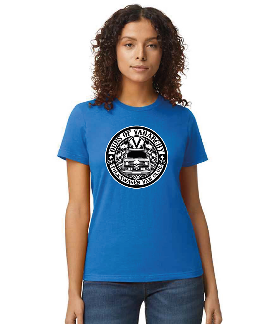 Thumbnail: DOV Skulls N Vans For Diva's - T3 Logo T-Shirt