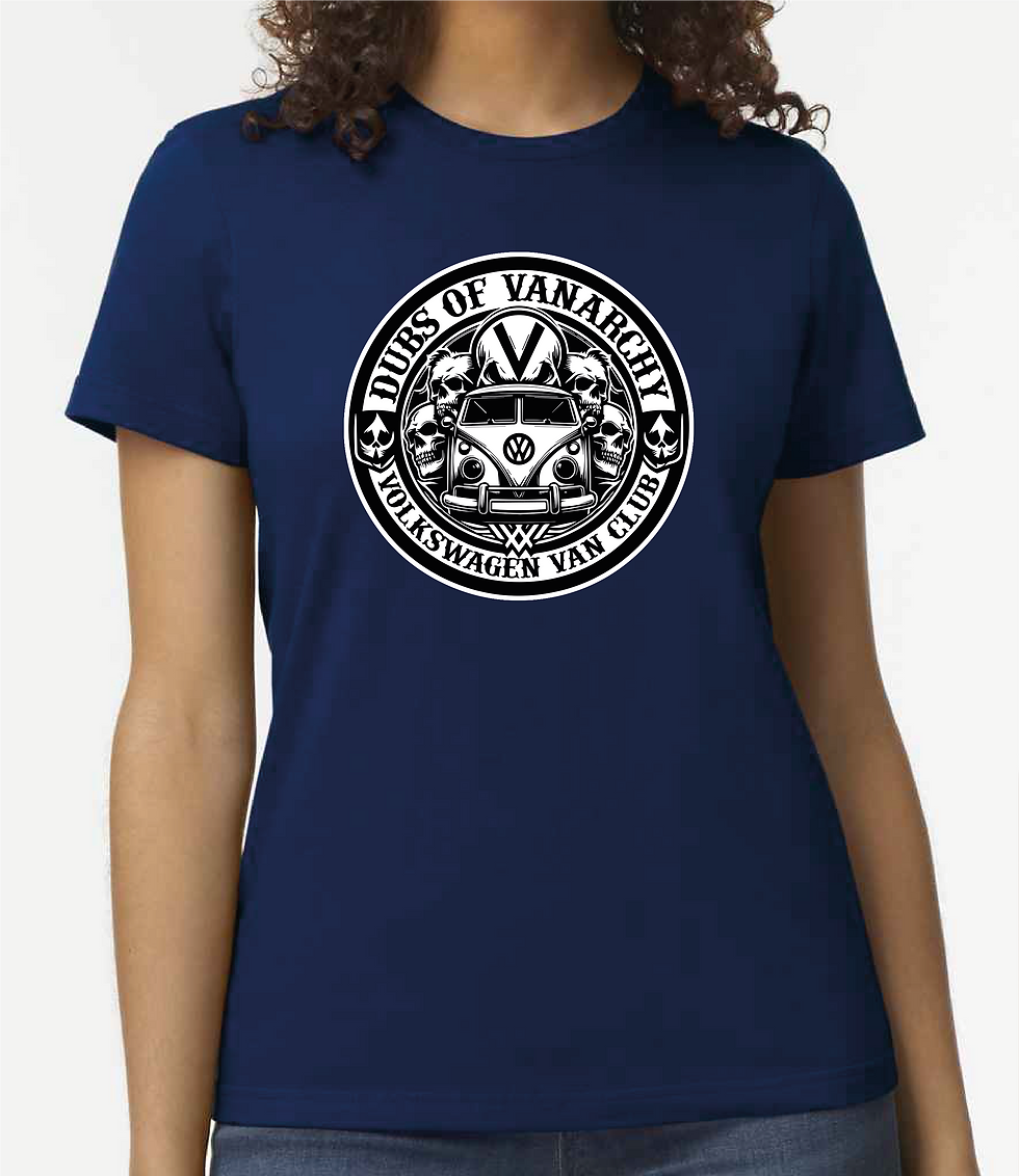Thumbnail: DOV Skulls N Vans For Diva's - Split Logo T-Shirt