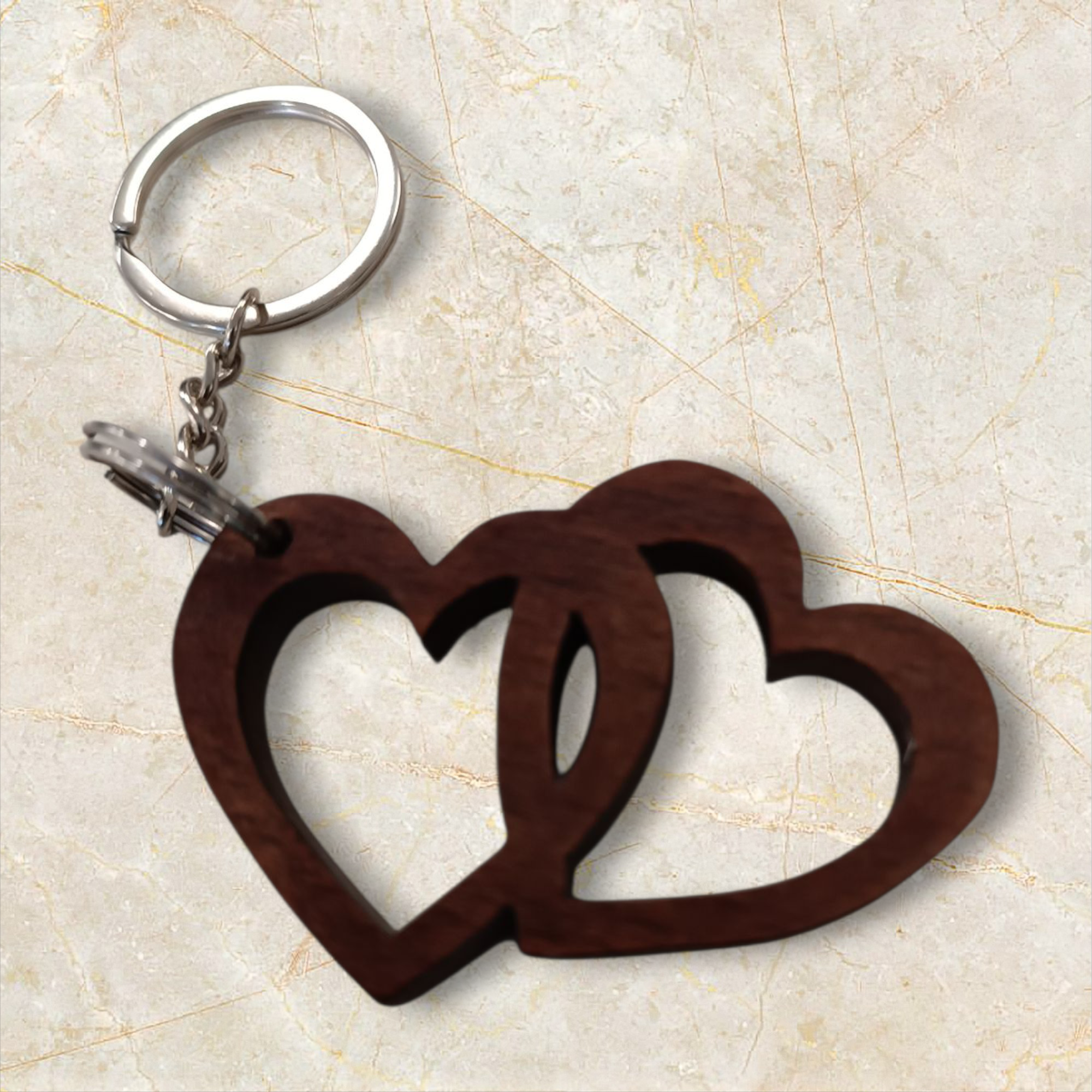 ΞΥΛΙΝΟ ΜΠΡΕΛΟΚ "ΚΑΡΔΙΕΣ"