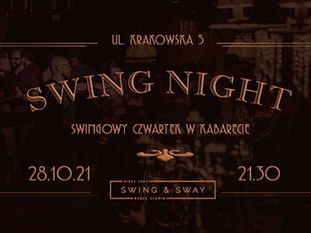 Swing Nights - Swingowe czwartki w Kabarecie