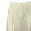 Thumbnail: A pair of cream pleated low rise pants
