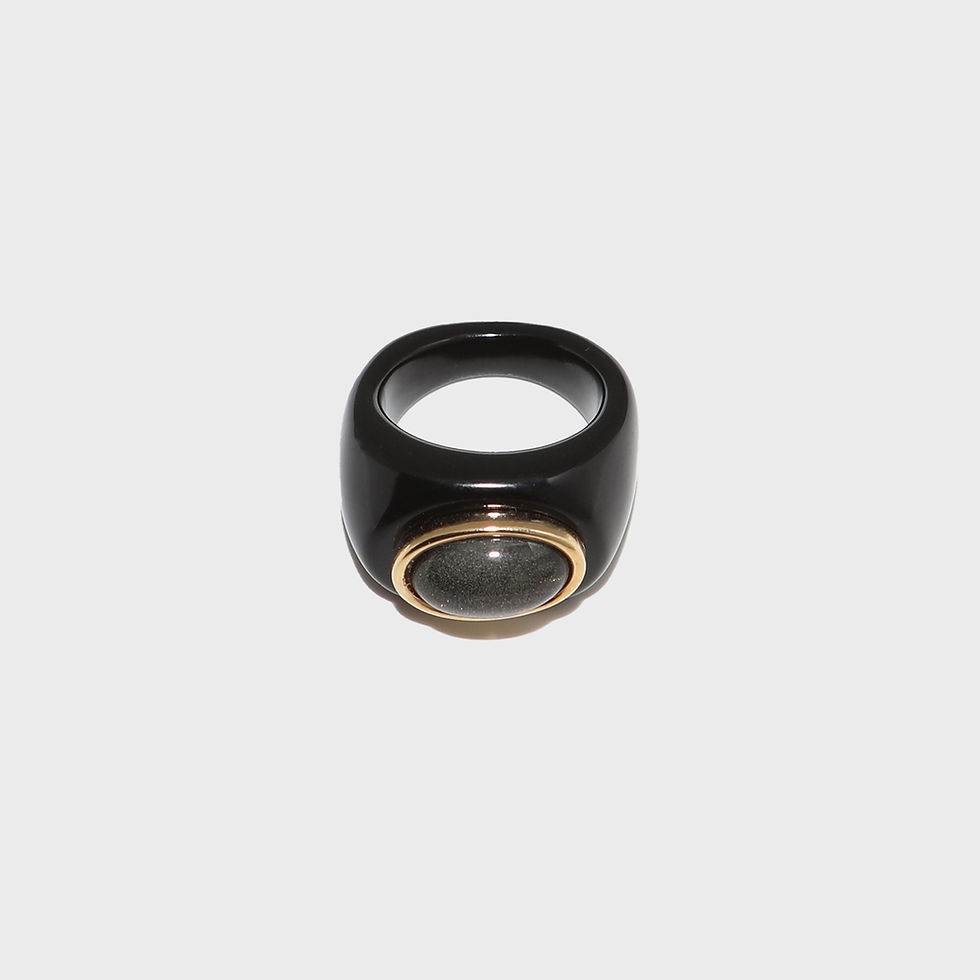 Thumbnail: Black formica Resin Ring