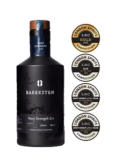 Bareksten Navy Strengh Gin Awards