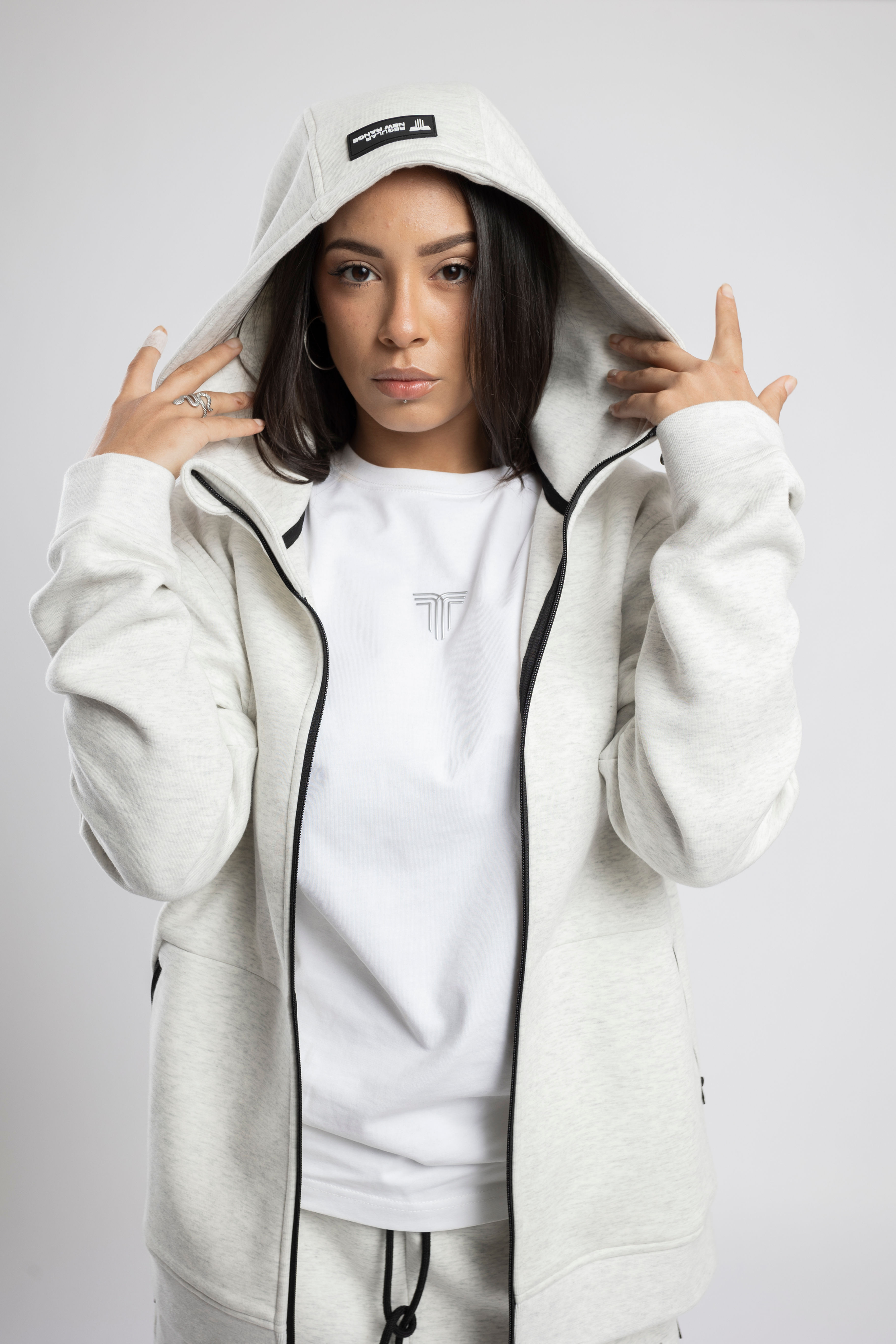 Campera Pocket Gris