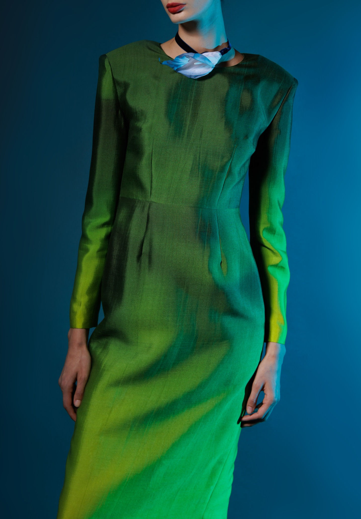 Beyond Flowers Print Dress