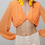 Thumbnail: Draped Silk Crop Top