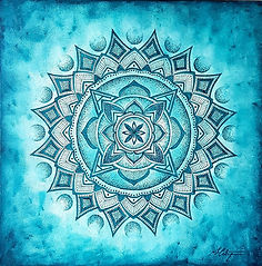 mandala obraz akrylowy