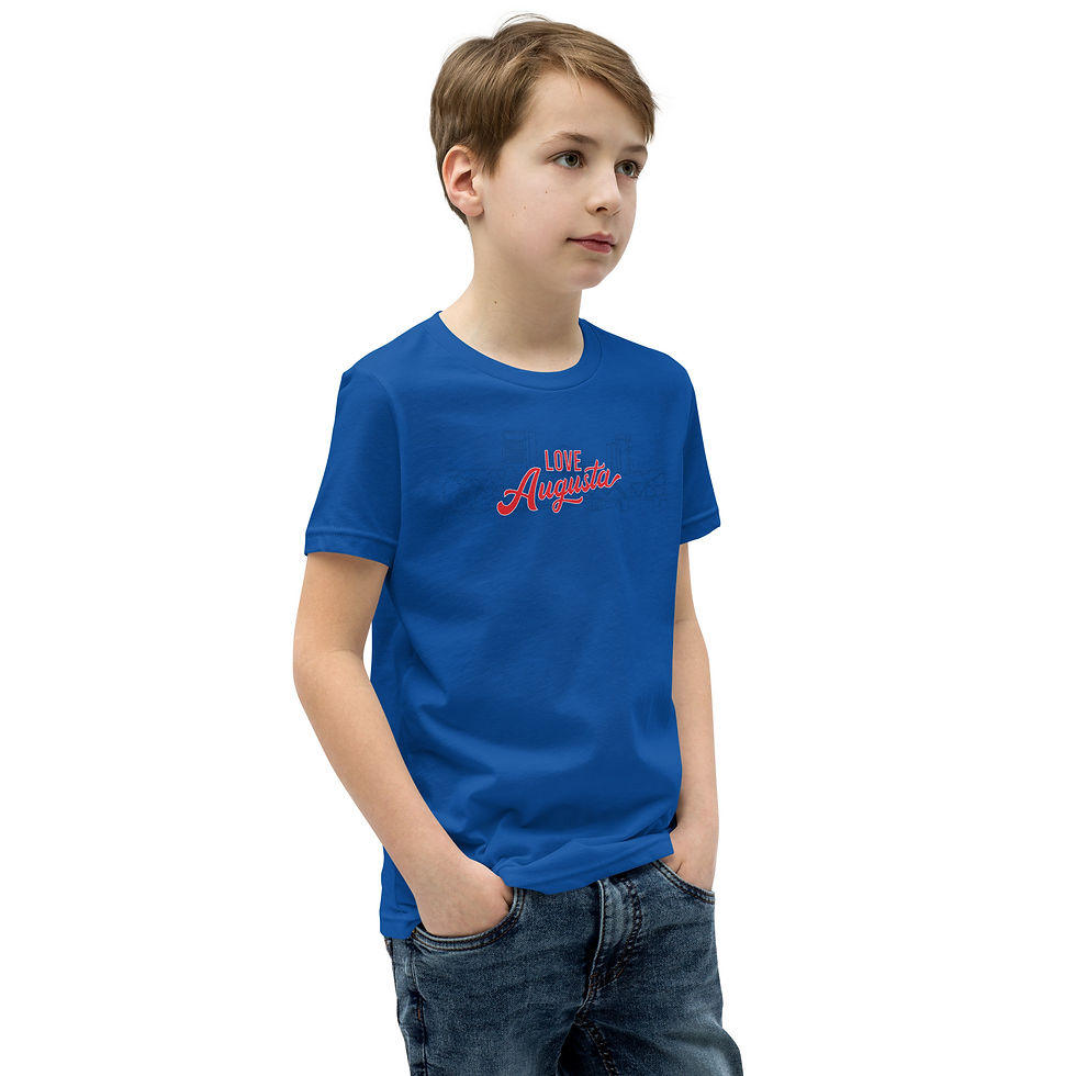 Thumbnail: Youth Short Sleeve Love Augusta T-Shirt