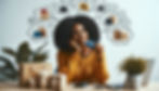 Lady thinking about the different types of credit use