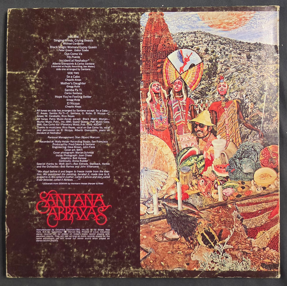 Miniatura: Santana - Abraxas (1970)