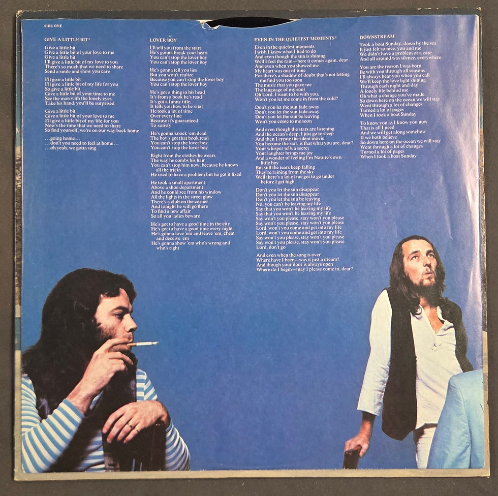 Thumbnail: Supertramp - Even in the Quietest Moments  (1977)