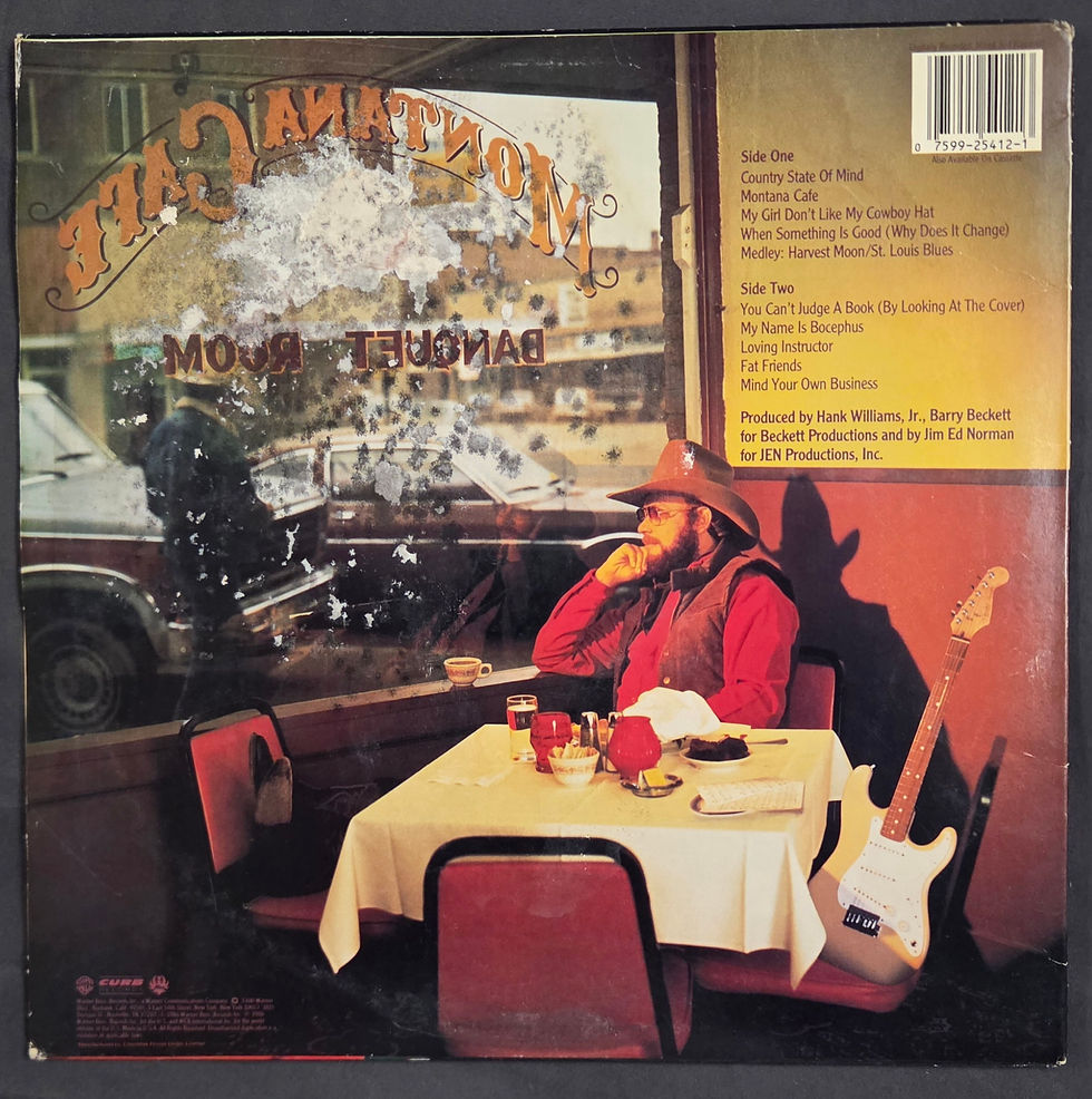Miniatura: Hank Williams Jr. - Montana Cafe (1986)