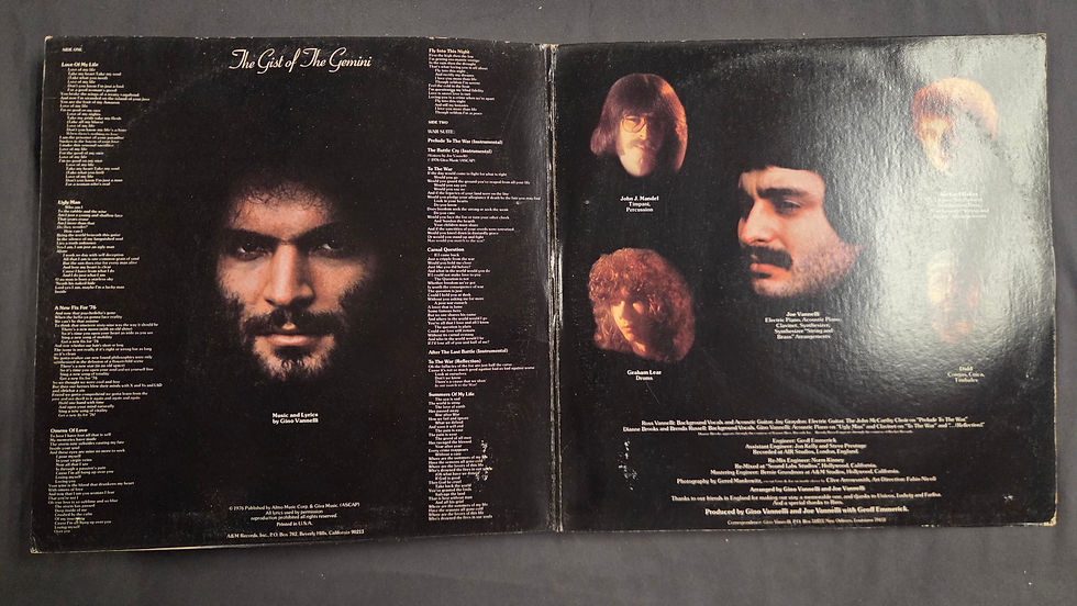 Miniatura: Gino Vannelli - The Gist of the Gemini (1976)