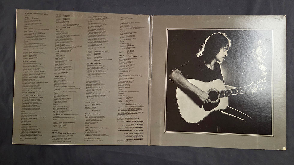 Miniatura: Dave Mason - It's Like You Never Left (1793)