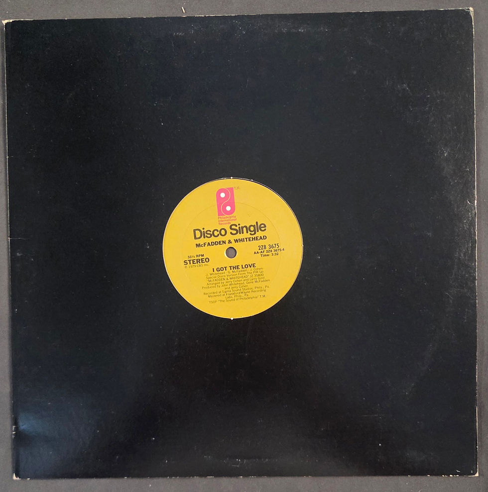 Miniatura: McFadden & Whitehead - Ain't No Stoppin Us Now/I Got the Love (1979)