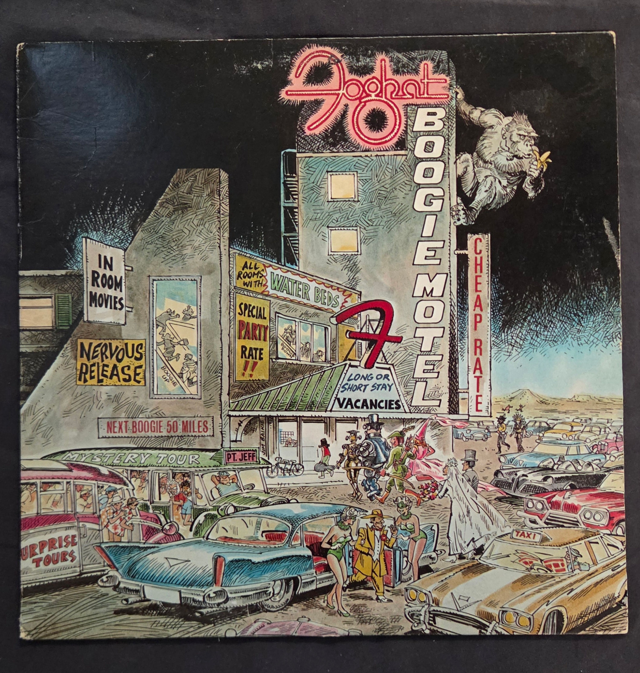 Foghat - Boogie Motel Vinyl LP (1979)