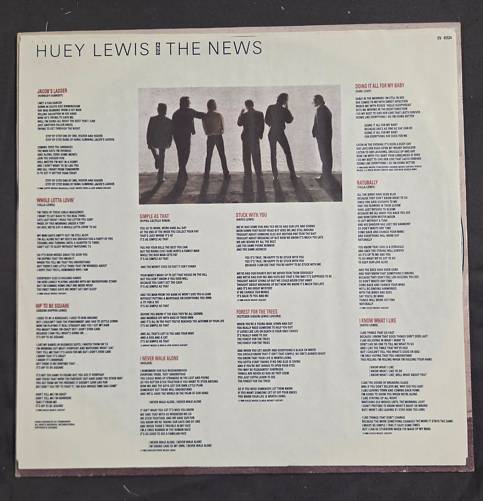 Thumbnail: Huey Lewis And The News - Fore! (1986)