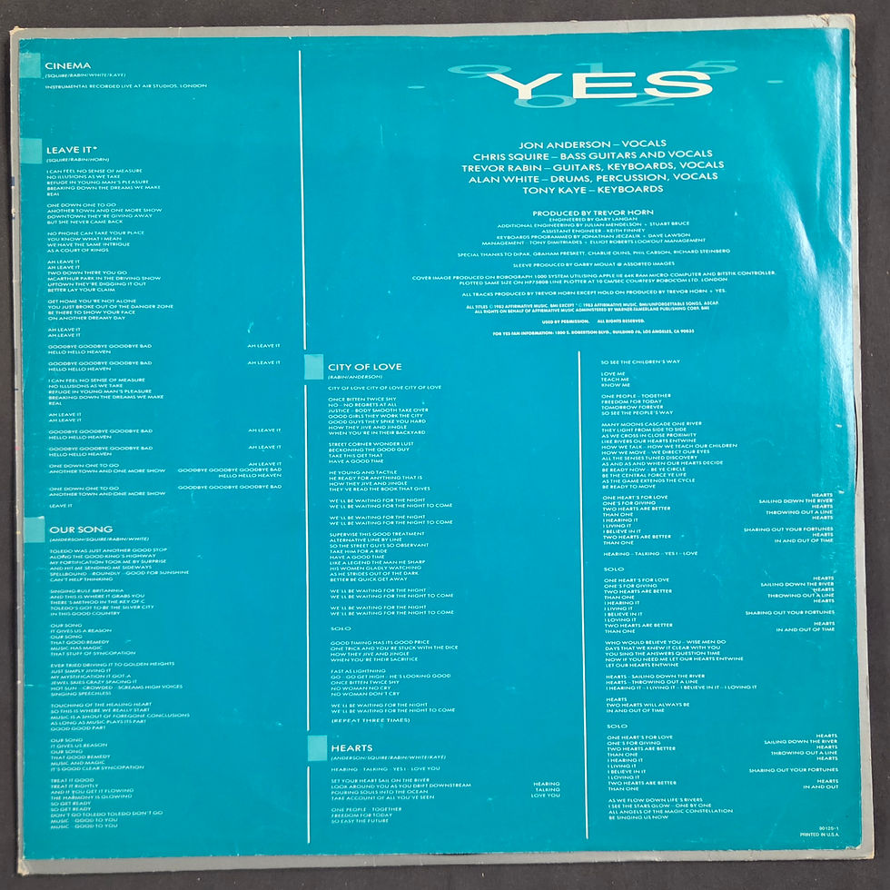 Miniatura: Yes - 90125 (1983)
