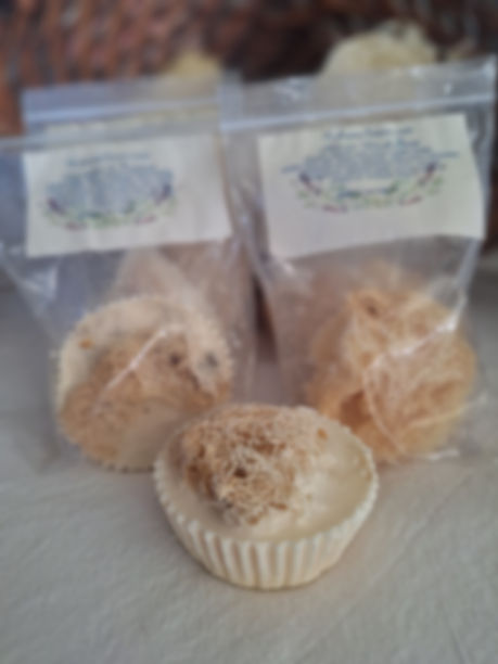 Lavendar & Coconut Luffa Soap bar