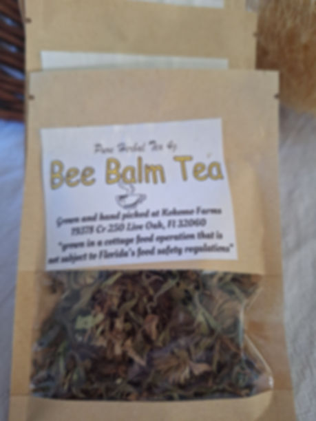 Spotted Beebalm Herbal tea