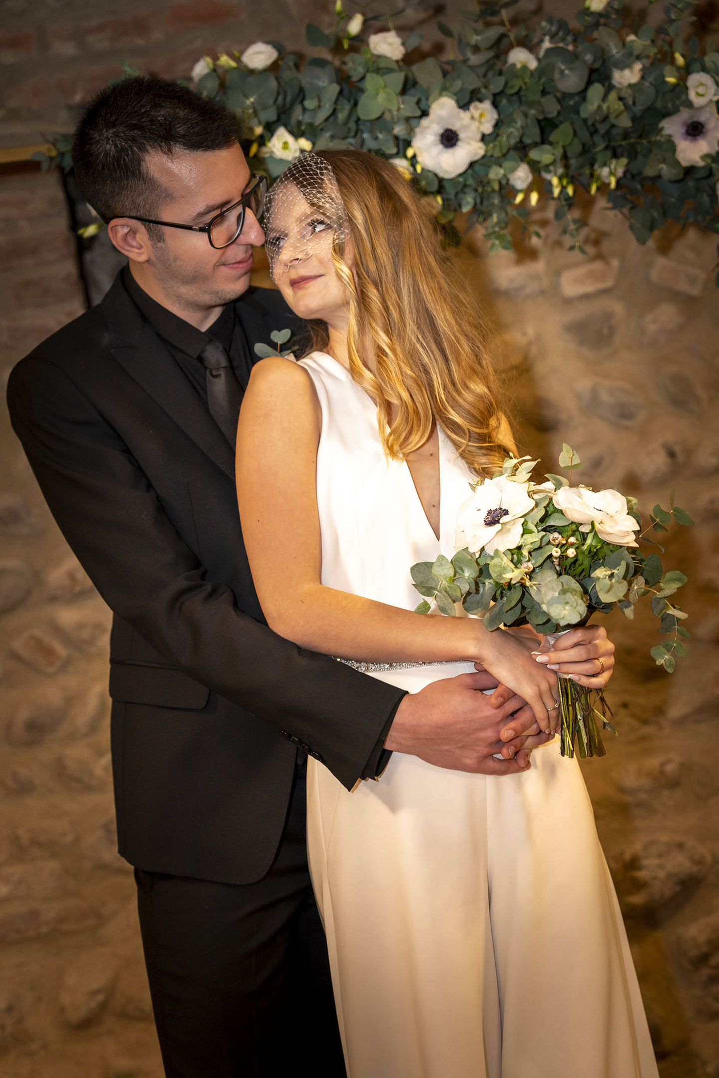 Wedding, newlyweds