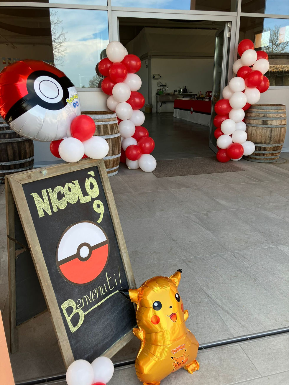 Compleanno bimbo, ingresso