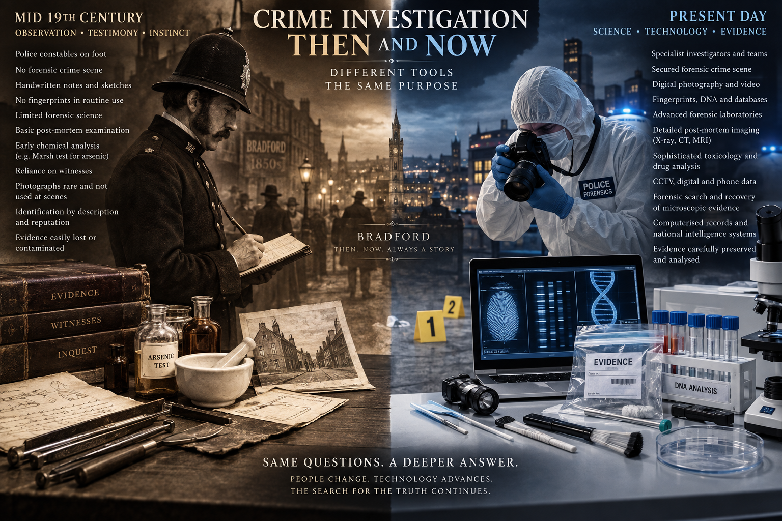 From Arsenic to DNA: Crime Forensics Then and Now
