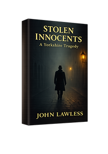 Stolen Innocents book cover by John Lawless