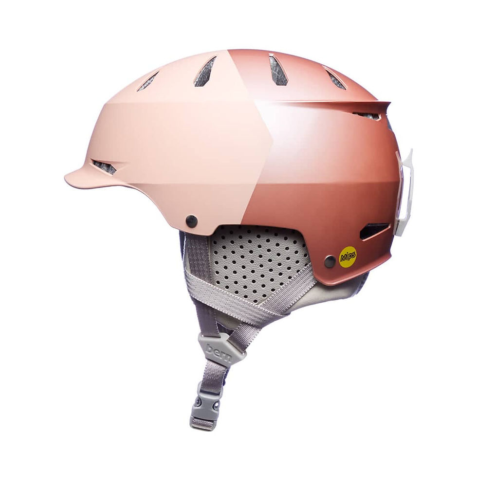Thumbnail: HENDRIX w/MIPS-Metallic Rose Gold Hatstyle