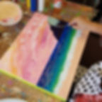 Palette knife seascapes workshop