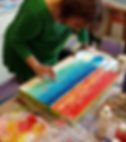 Palette knife seascapes workshop