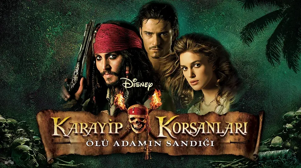Terasta Sinema Gecesi - Karayip Korsanları Ölü Adamın Sandığı -