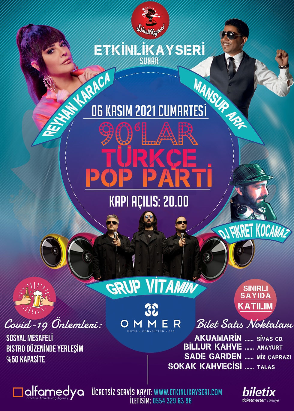 90'LAR PARTİSİ SERVİS KAYIT FORMU
