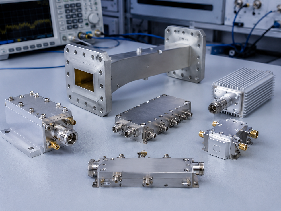 precision_rf_components_on_test_bench.png