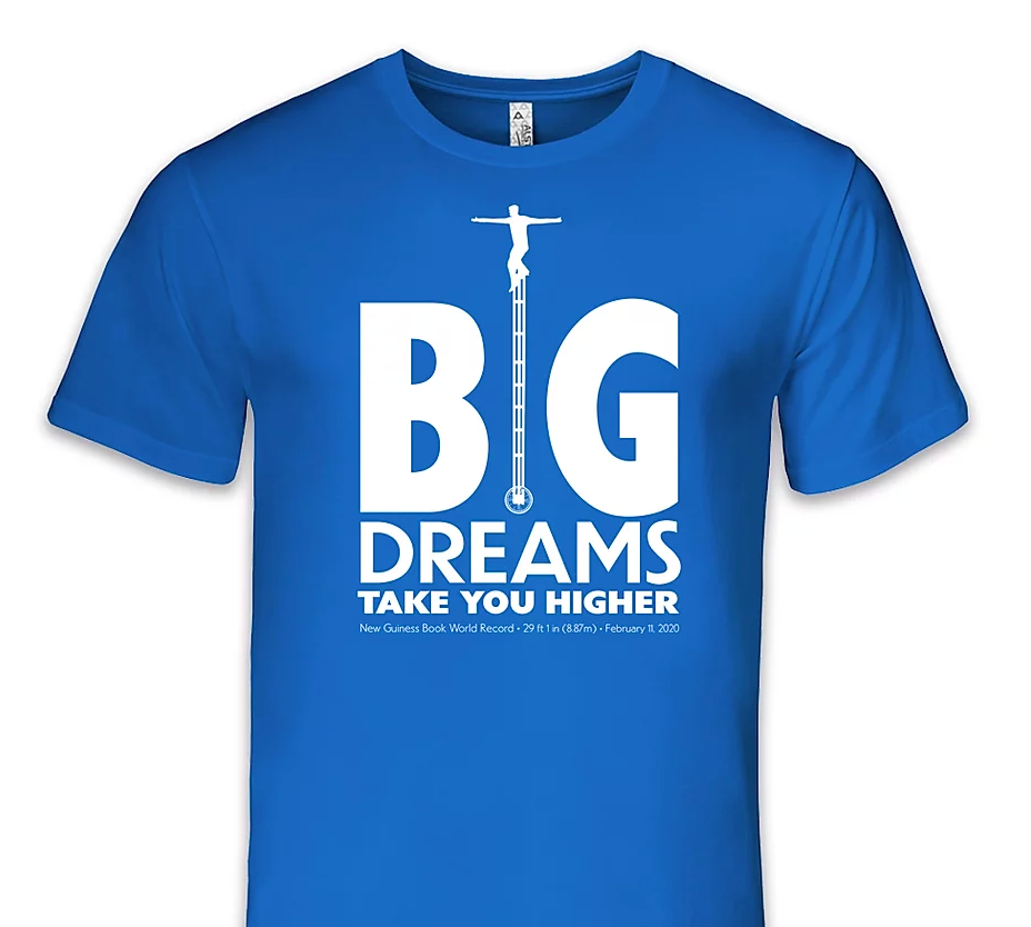 Thumbnail: BIG DREAMS TAKE YOU HIGHER Official T-Shirt