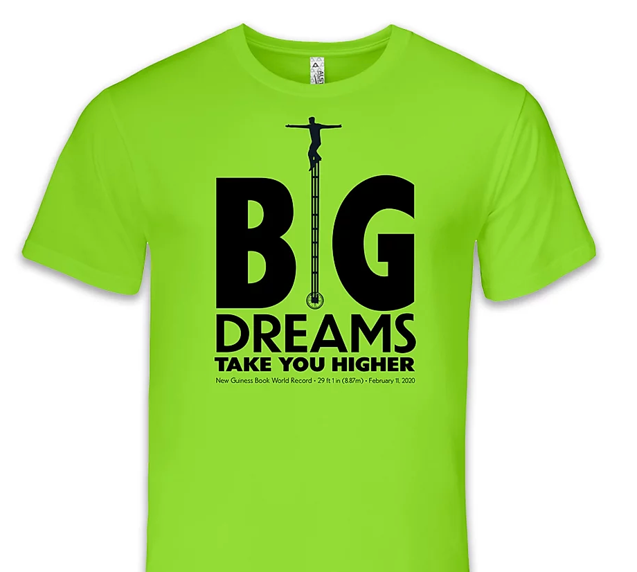 Thumbnail: BIG DREAMS TAKE YOU HIGHER Official T-Shirt