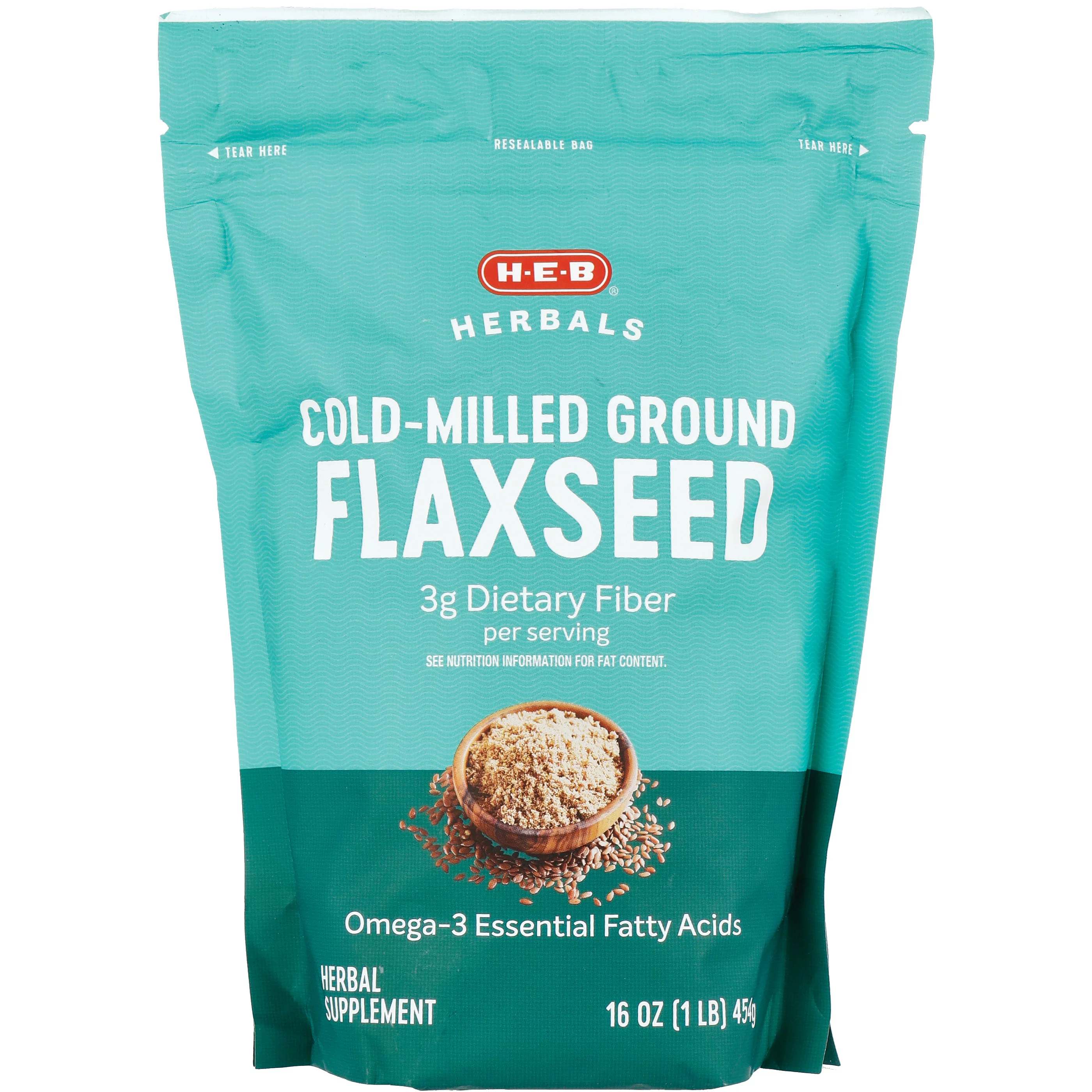 H-E-B- Cold-Milled Ground Flaxseed